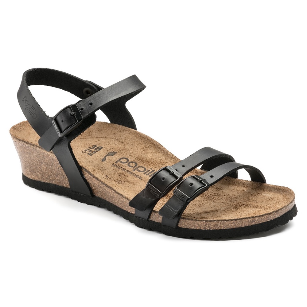 Birkenstock Lana Natural Leather Sandals